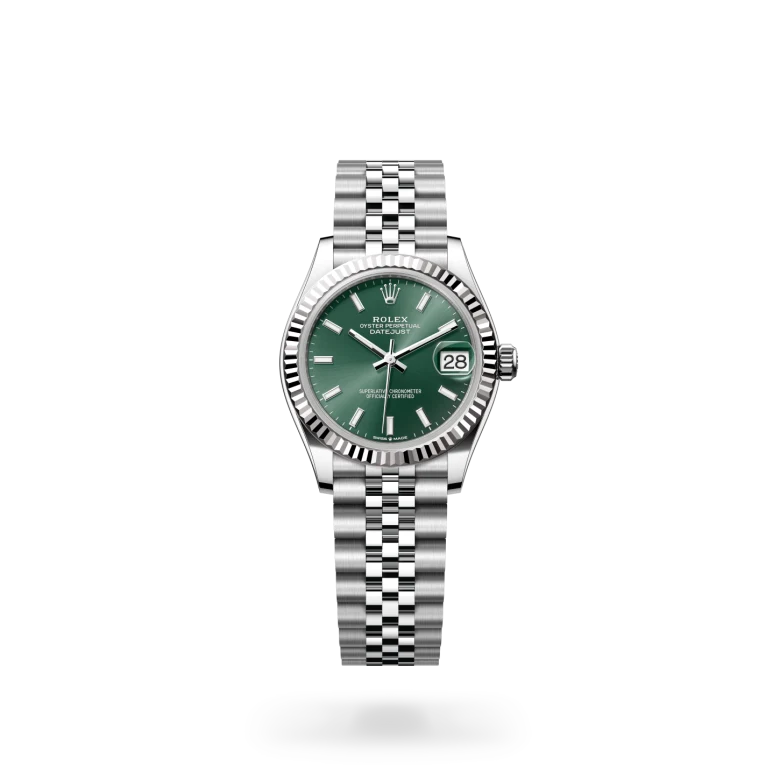 Rolex Datejust 31 White Gold Rolesor Oystersteel, M278274-0018